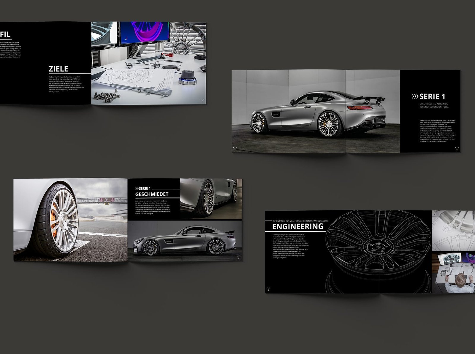 Art direction brochure graphic design