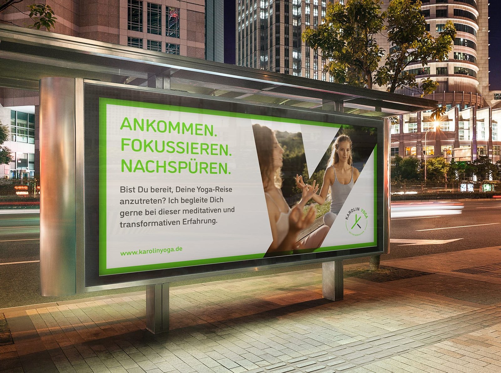 Outdoor advertising poster