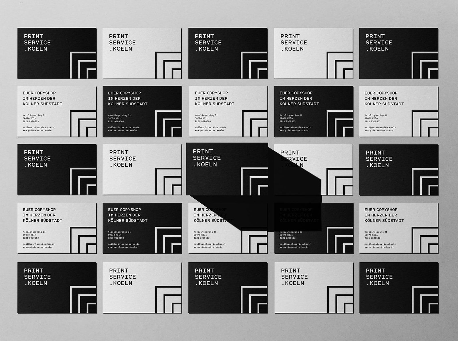 Business cards graphic design