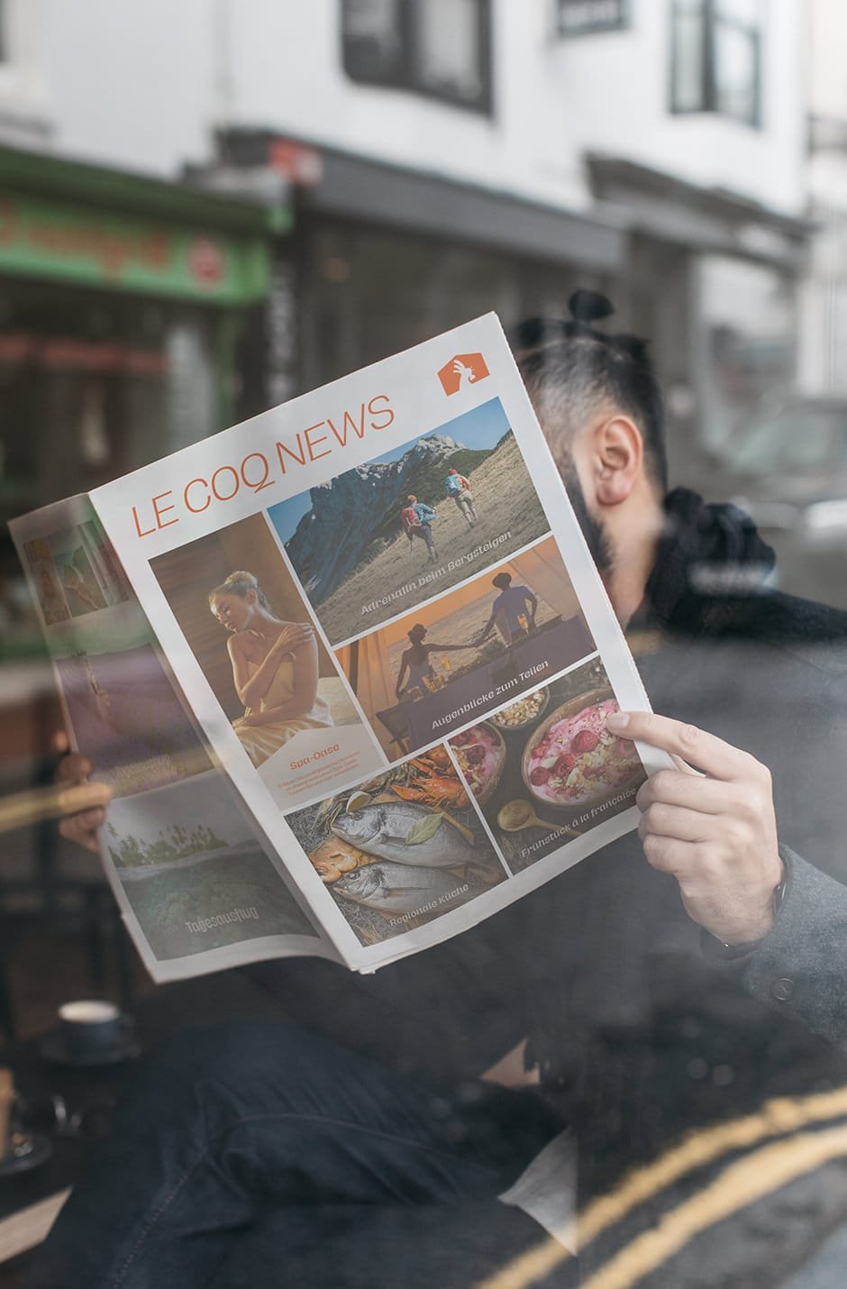Newspaper design layout