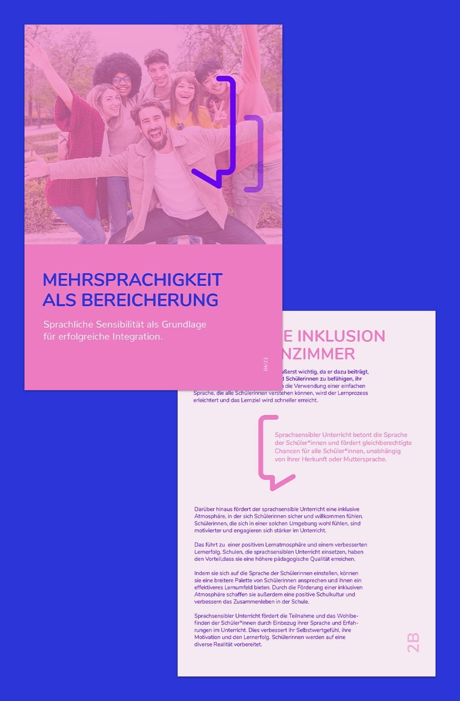 Magazine layout