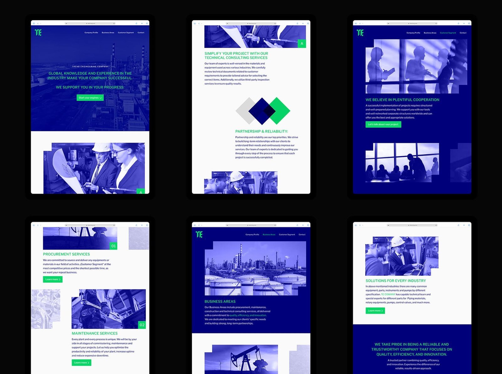 Business web design
