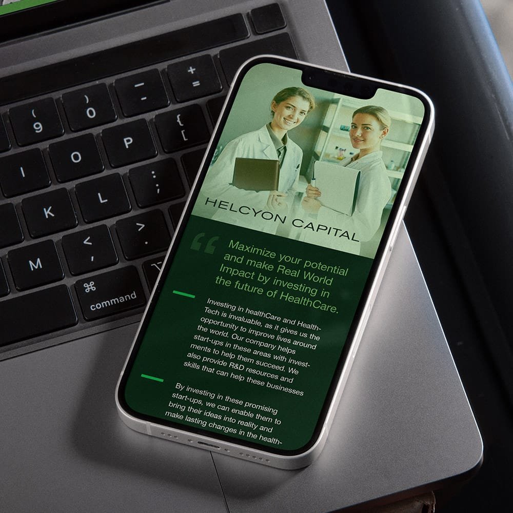 Web designer screen design