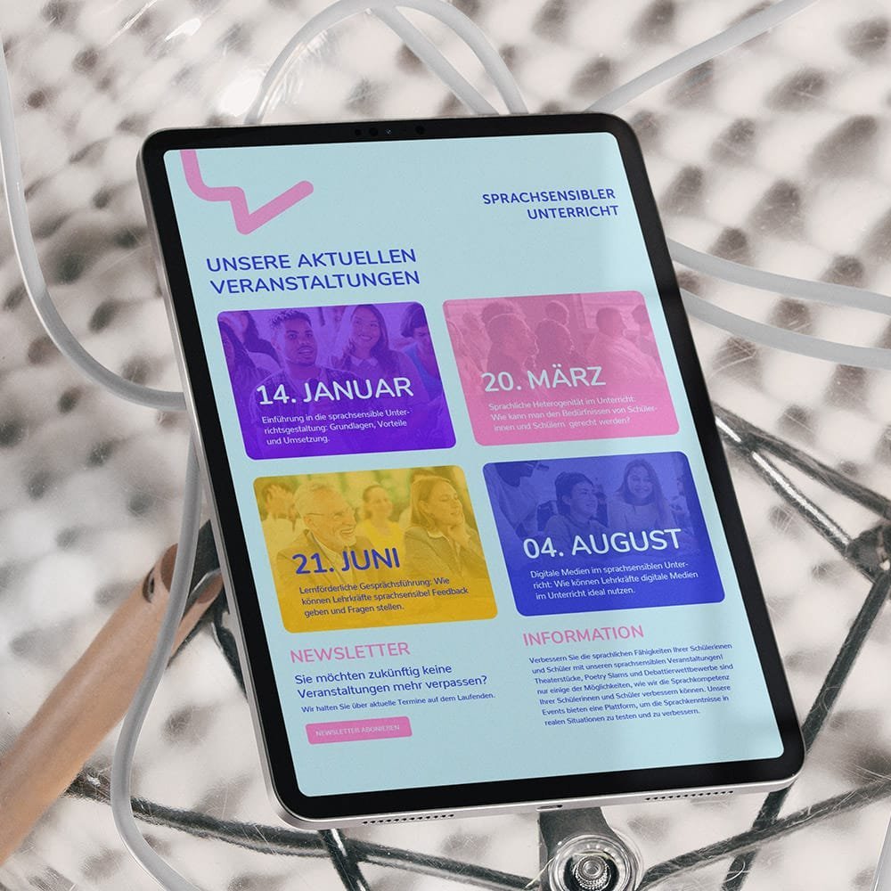 School website web designer