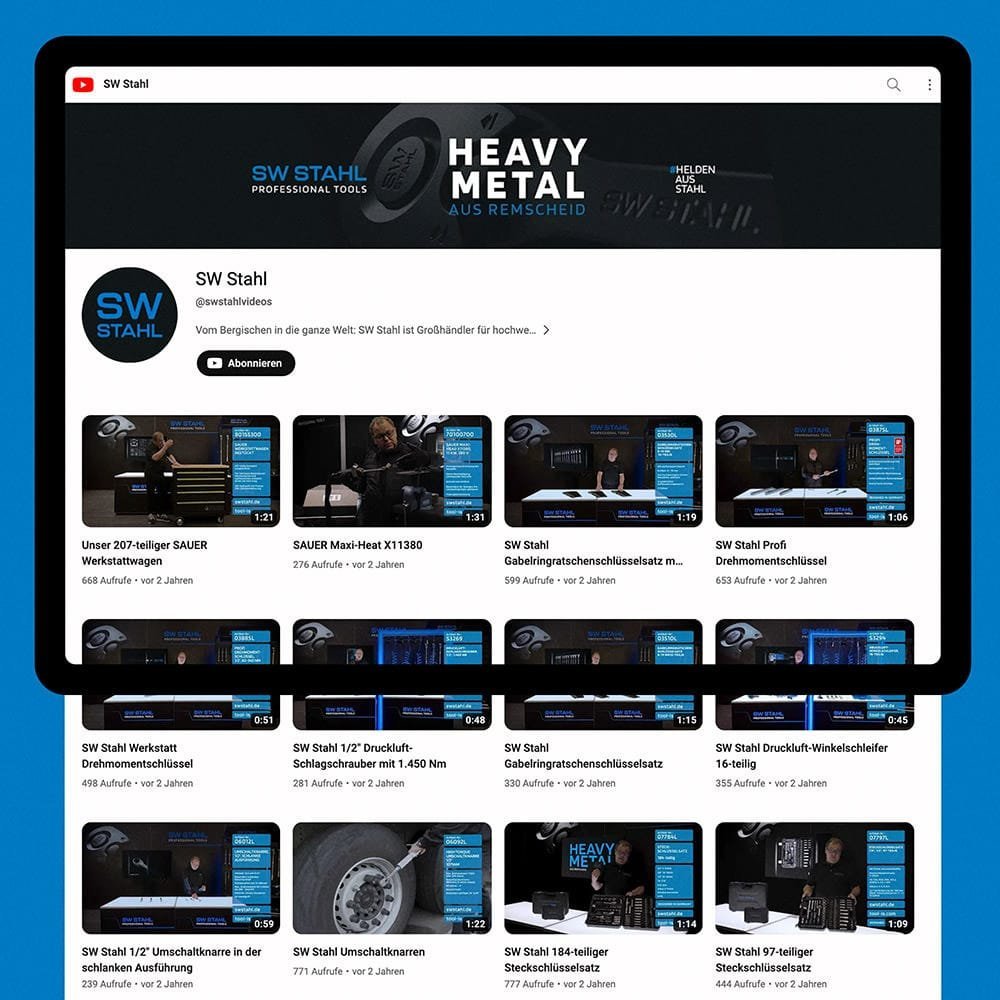 YouTube video content marketing